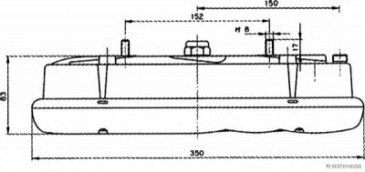 HERTH BUSS ELPARTS 83840773 -  Задний фонарь| Задний фонарь